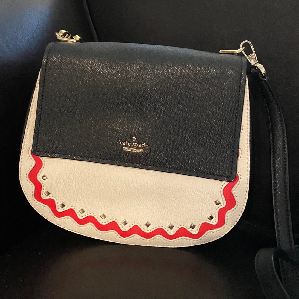 Kate Spade Black Leather Crossbody Bag